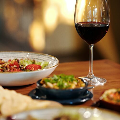 food with wine scaled