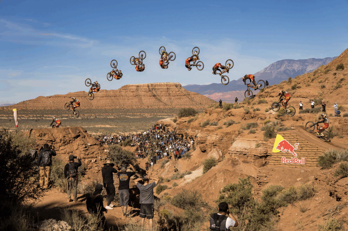 Best Trick Winner Bienvenido Aguado. Photo credit: Red Bull Rampage, Greater Zion Event