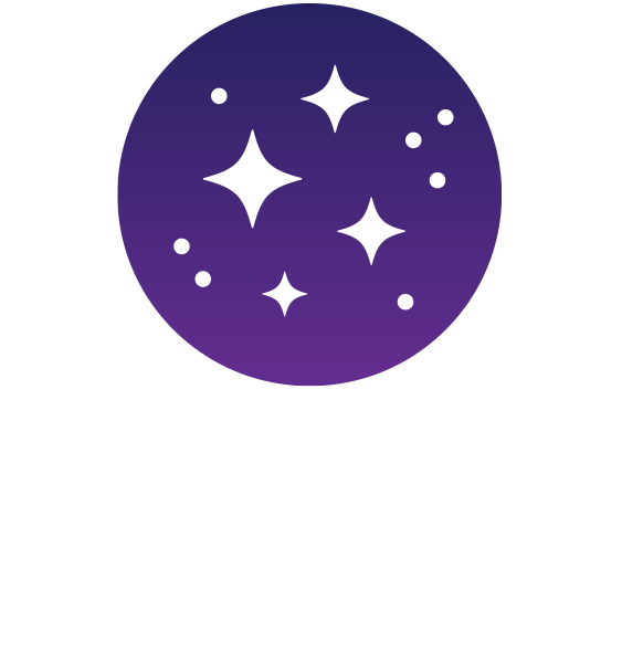 DarkSky International logo stacked whitetext 3 SM 563x600px